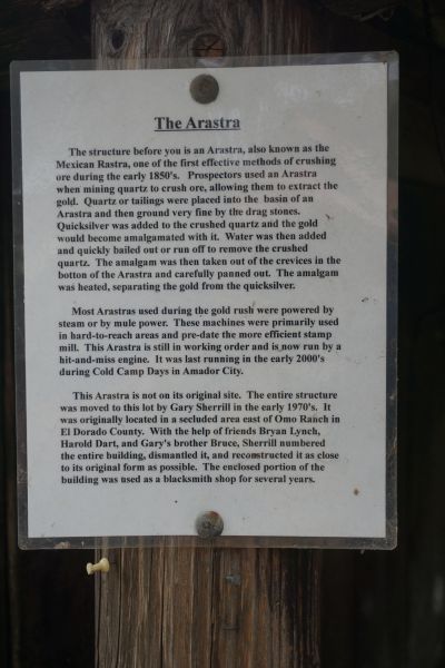 [Picture of Arastra sign]